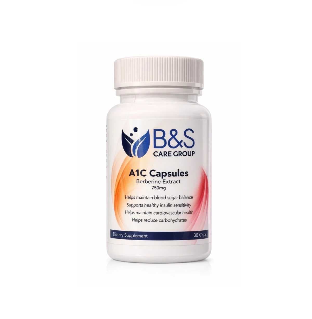 A1C Capsules Berberine Extract 750 Mg 30 Capsules