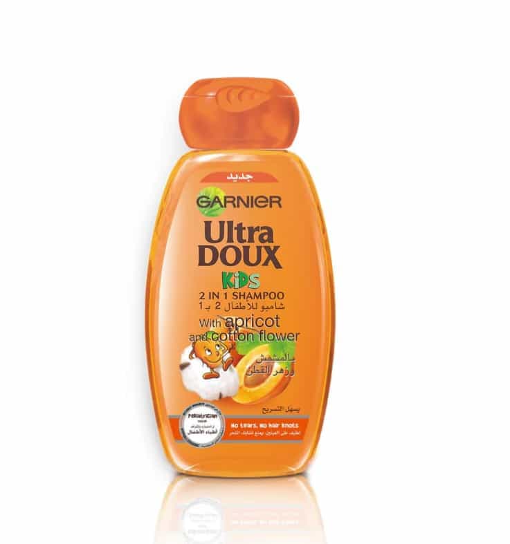 Ultra Doux Children With Apricot And Cotton Flower Shampoo 2 In 1